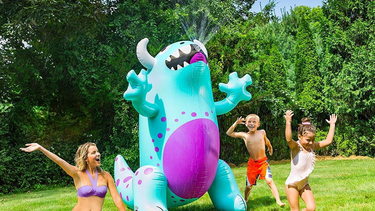Ginormous Inflatable Animal Yard Sprinklers