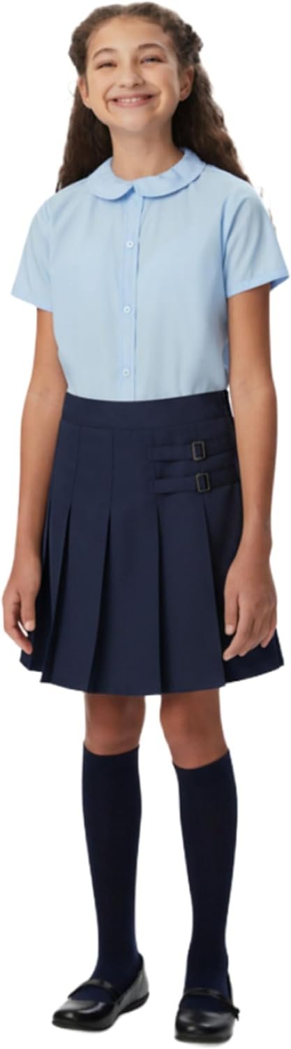 Comfy Adjustable Pleated Scooter Skirt for Girls