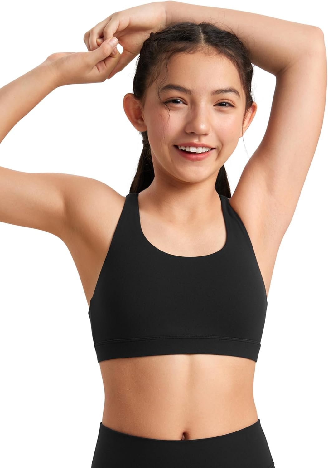 Super Soft Girls Sports Bra - Yoga & Casual Comfort