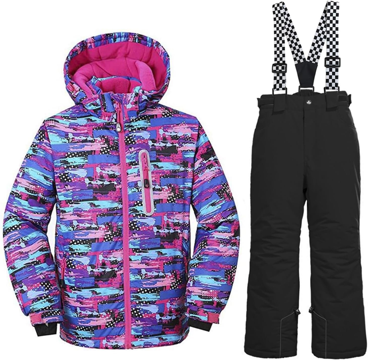 Girls' Warm Waterproof Ski Set - Complete Winter Protection