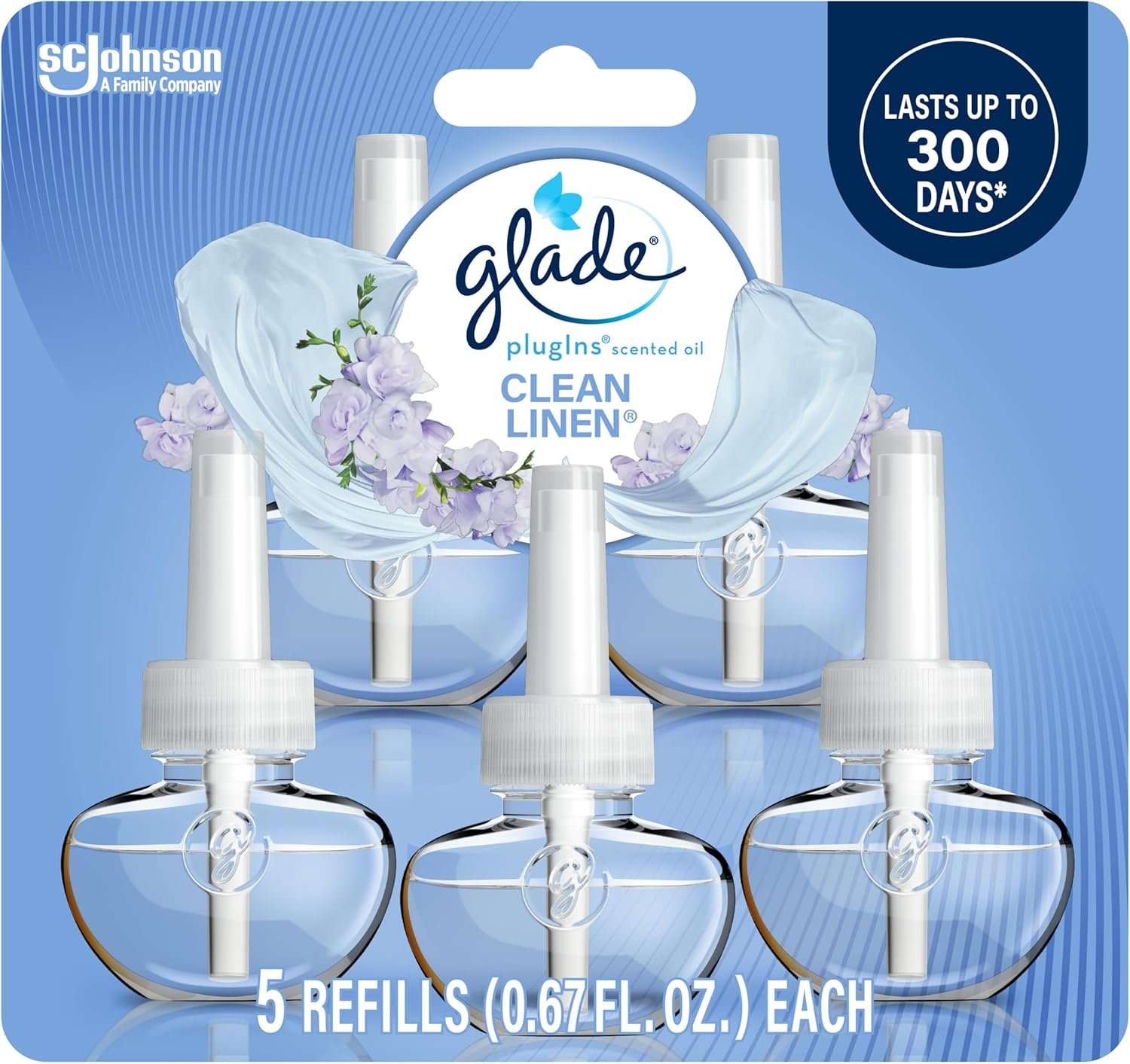 Experience the Freshness of Glade Clean Linen Air Fresheners