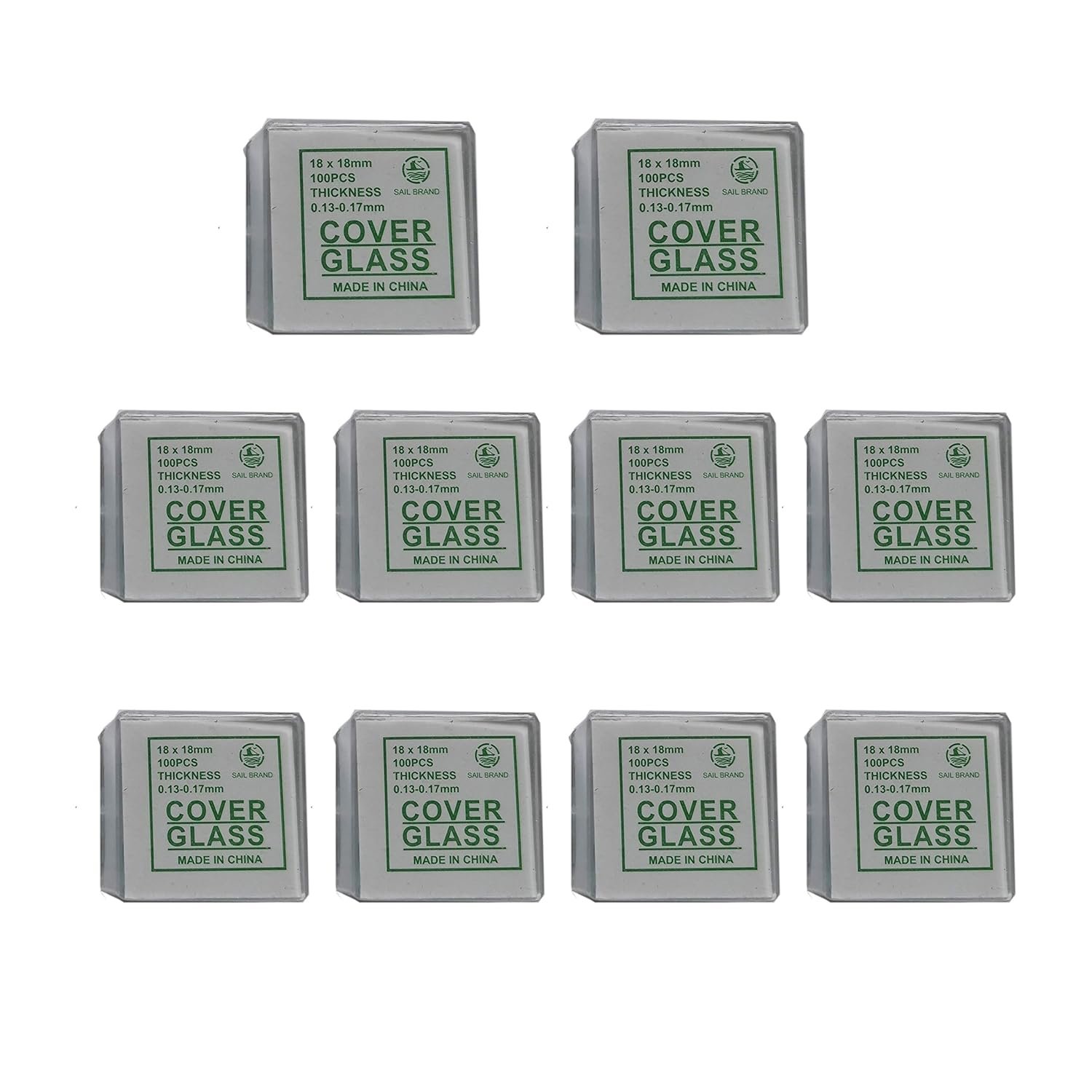 Enhance Your Microscopy Experience with 1000 Glass Cover Slips