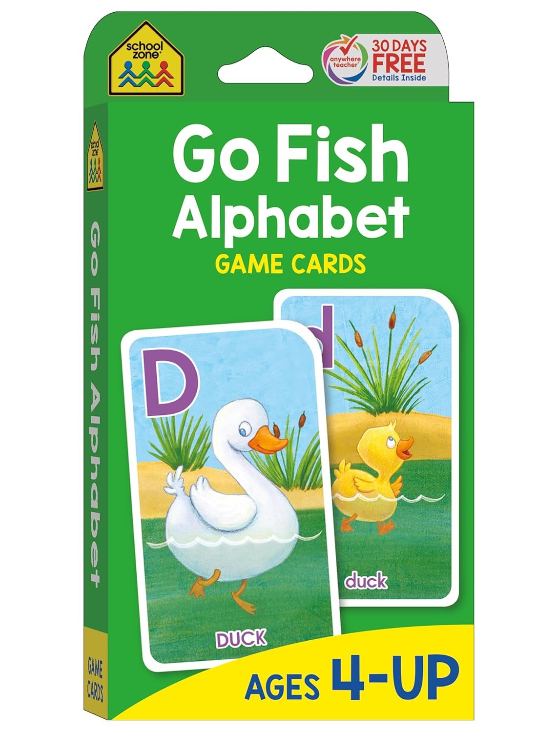 Fun Go Fish Alphabet Game Cards for Kids
