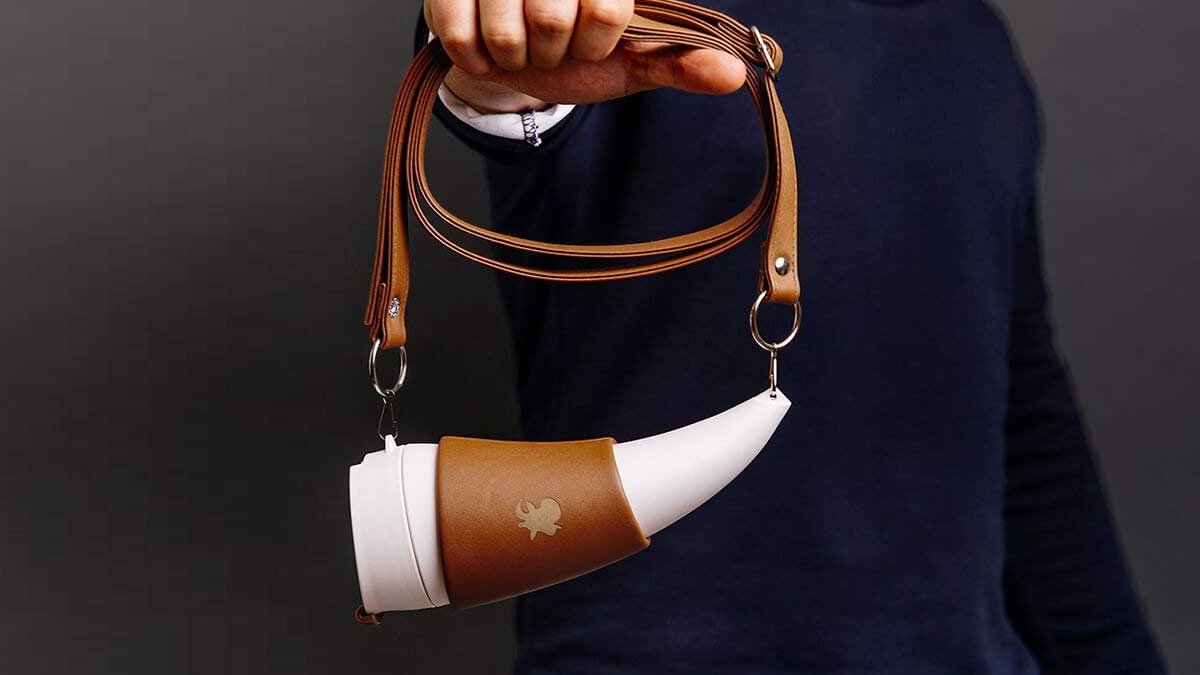 Goat Mug - Viking Horn Insulated Coffee Mug