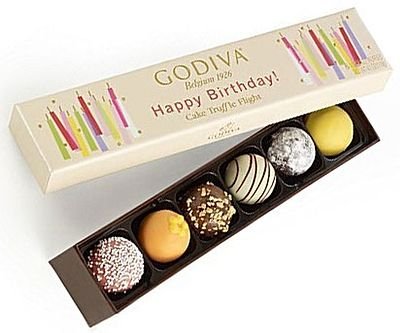 Godiva Chocolate Truffle Flight