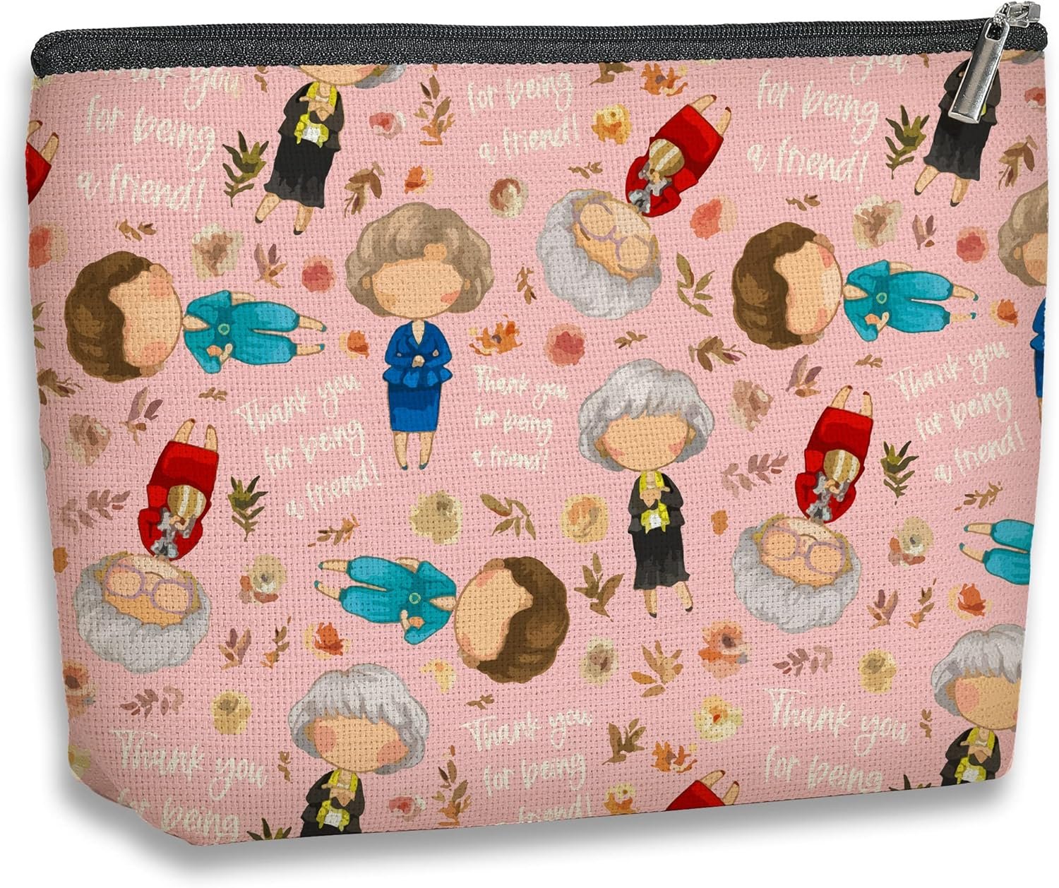 Gold Glam Makeup Bag: Perfect Gift for the Organized Beauty Lover