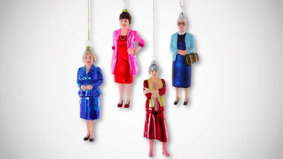 Golden Girls Christmas Ornaments