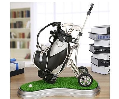 Golf Pens with Golf Bag Holder