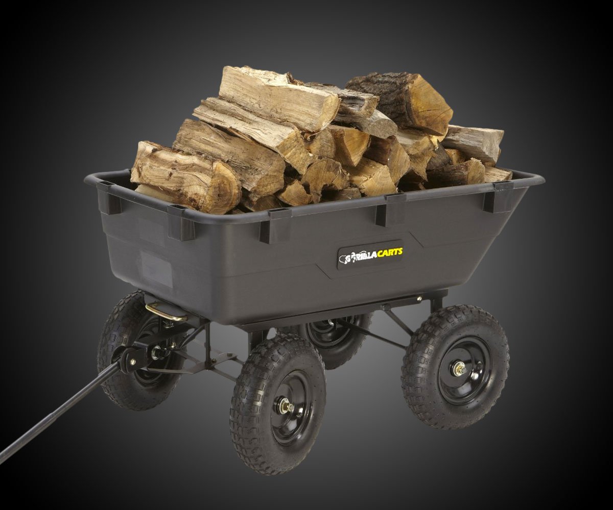 Gorilla Carts Heavy-Duty Dump Cart