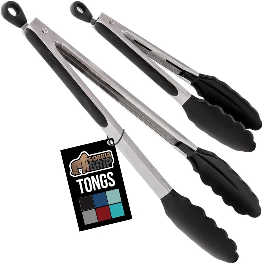 Master Your Cooking with Gorilla Grip Tongs