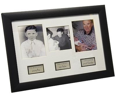 Grandpa's Life Story Timeline Photo Frame