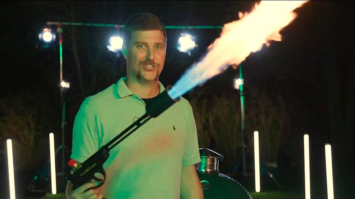 GRILLBLAZER GrillGun Grill Torch & Lighter