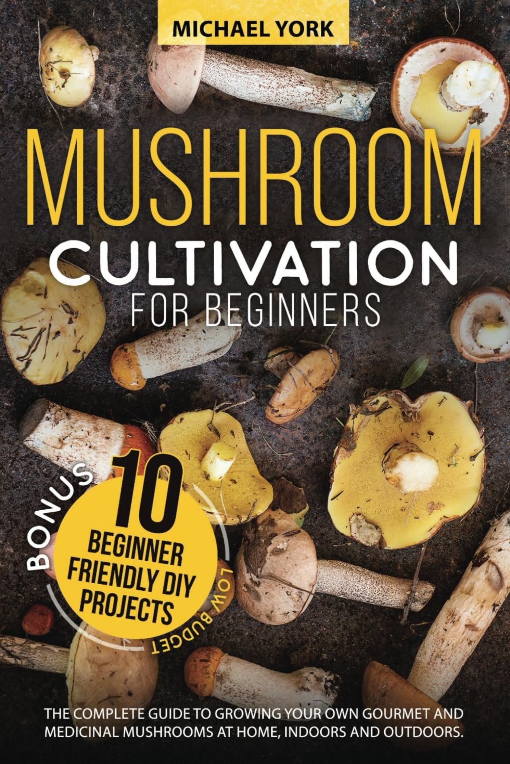 Grow Mushrooms at Home: Beginner's Guide + 10 DIY Projects