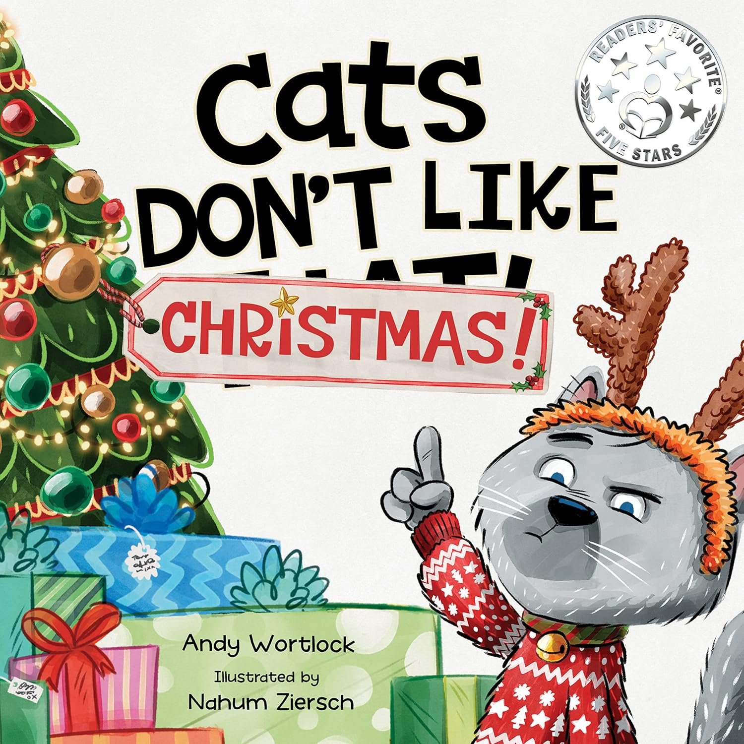 Grumpy Cat Hates Christmas Fuss – Kids' Book Ages 3-7