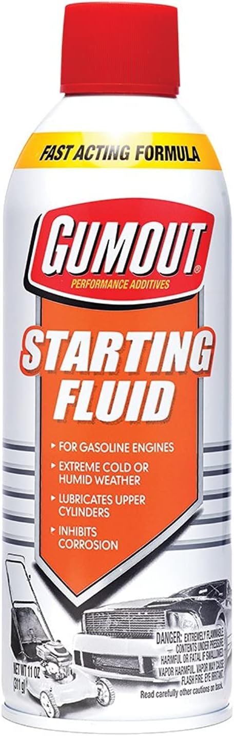 Gumout Starting Fluid - Essential for Cold Starts