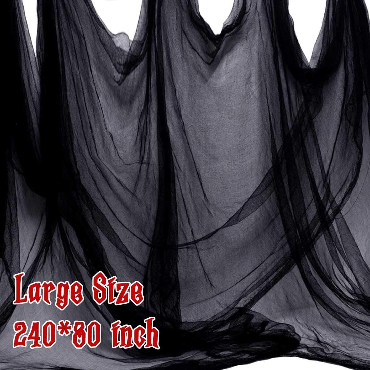 Spooky Halloween Creepy Cloth - 240x80 inch Haunted Decoration
