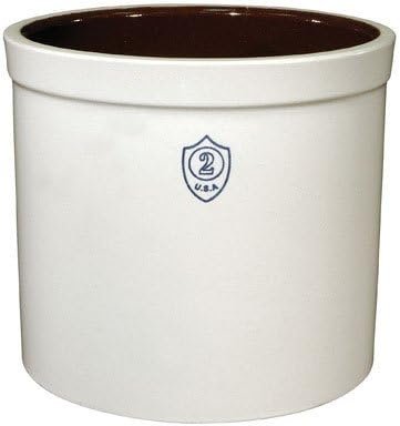 Handcrafted Stoneware Crock: 2 Gallon Kitchen Essential