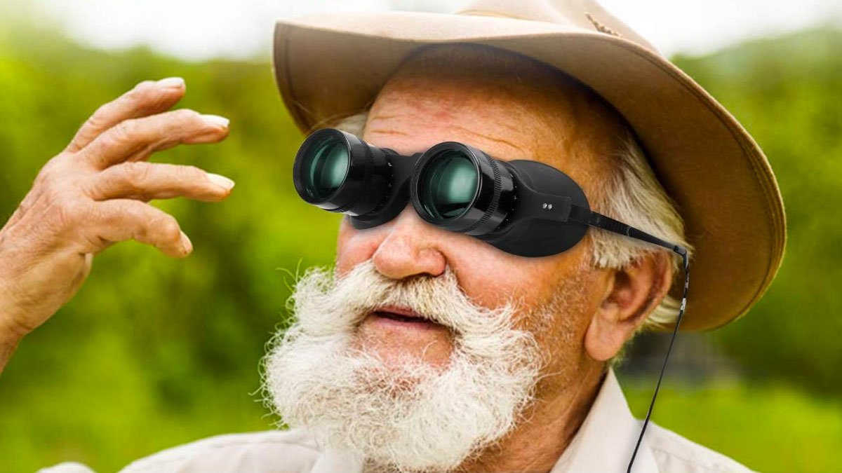 Hands-Free Binocular Glasses
