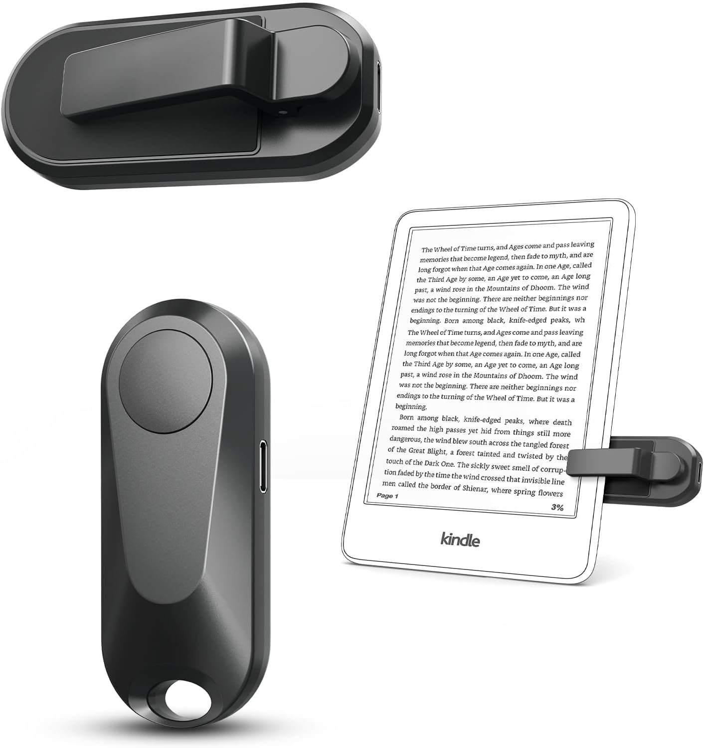 Hands-Free Bluetooth Page Turner for Kindle & Kobo