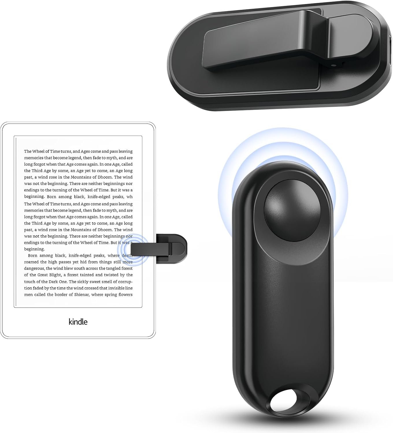 Hands-Free Page Turner Remote for Kindle Oasis Kobo