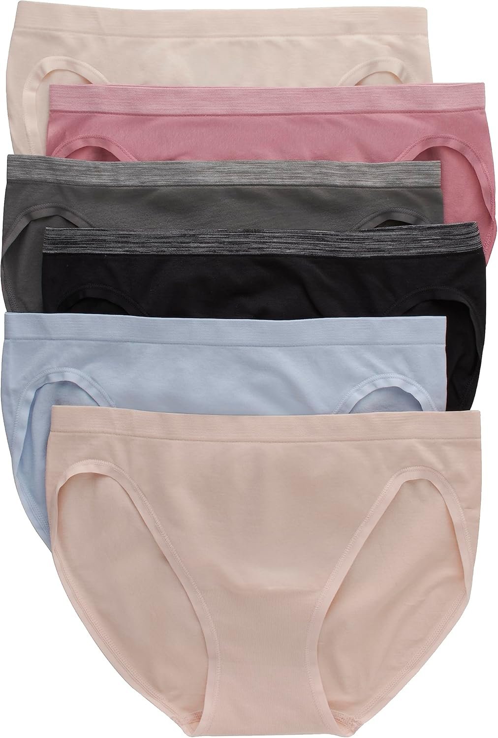 Seamless All-Day Comfort: Hanes Women's 6-Pack Underwear