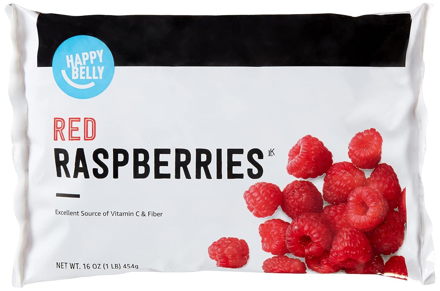 Delicious Frozen Red Raspberries - Happy Belly