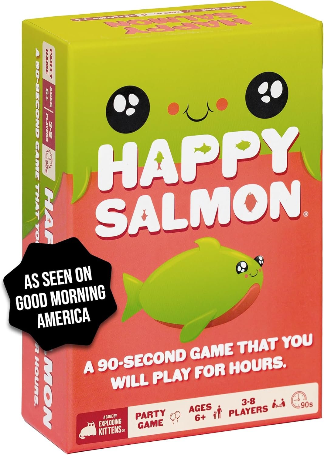 90-Second Party Frenzy: Happy Salmon Card Game