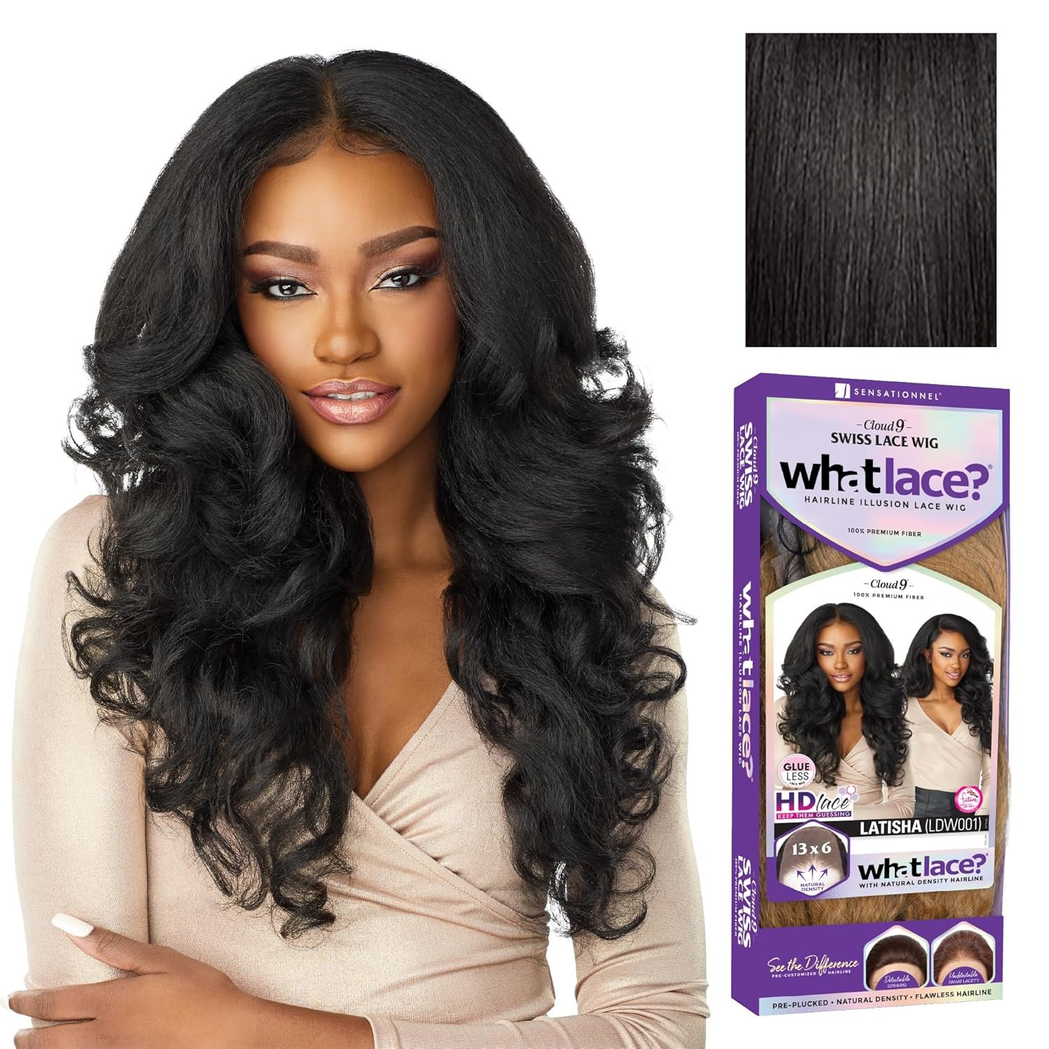 HD Lace Glueless Wig: Natural Hairline & Easy Fit