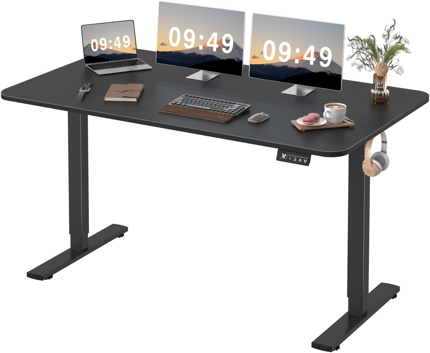 Health Boosting Electric Standing Desk with Memory Preset