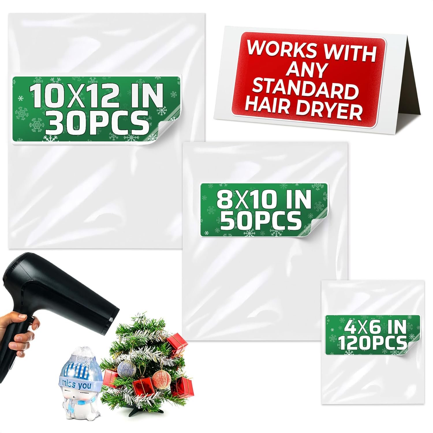 Versatile Heat Shrink Wrap Bags for Perfect DIY Projects