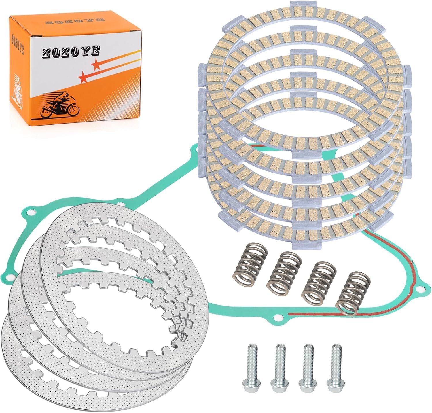 Heavy Duty Clutch Kit for Honda Dirt Bikes - 1987-2007
