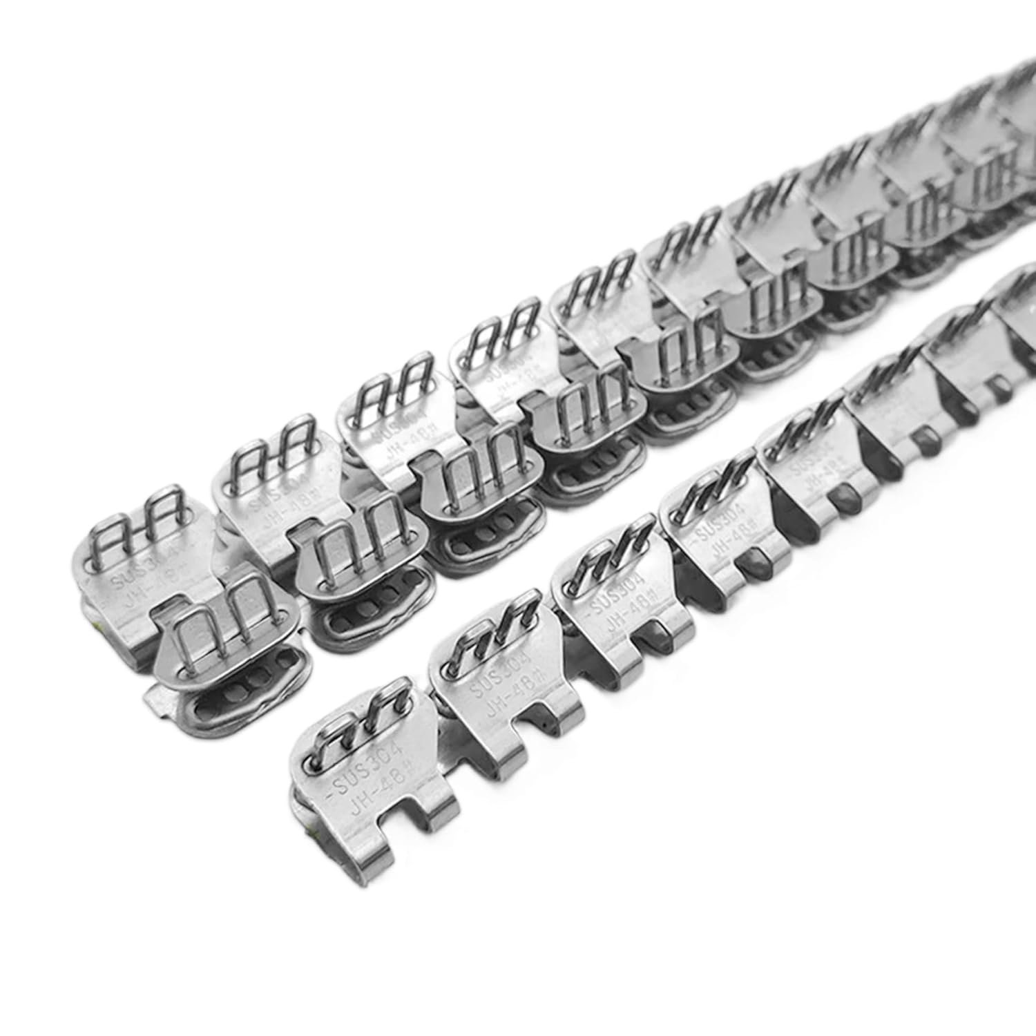 Heavy-Duty Conveyor Belt Repair Staples - 8 Piece Kit