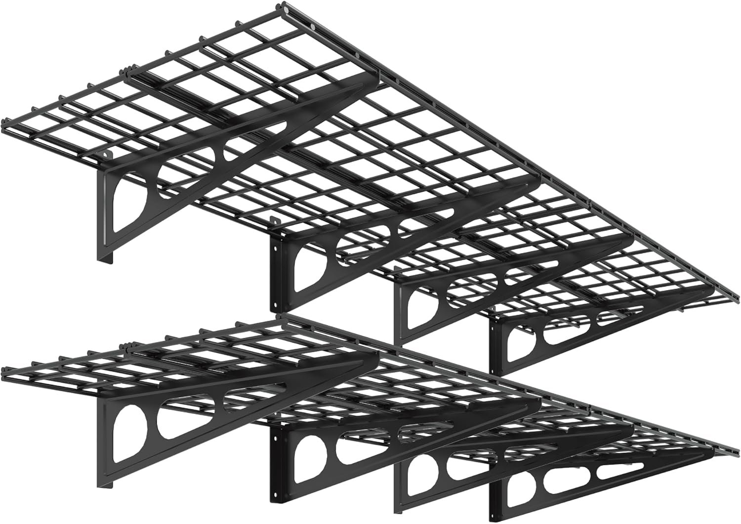 Heavy-Duty Garage Storage Shelves - 1200 lb Capacity