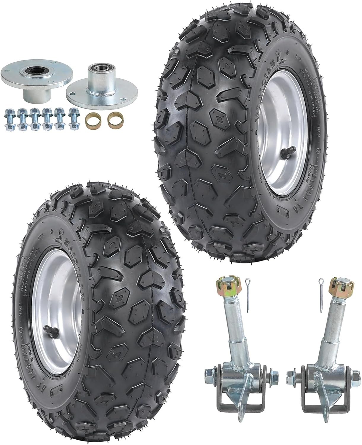 Heavy-Duty Go Kart Racing Tires Complete Set