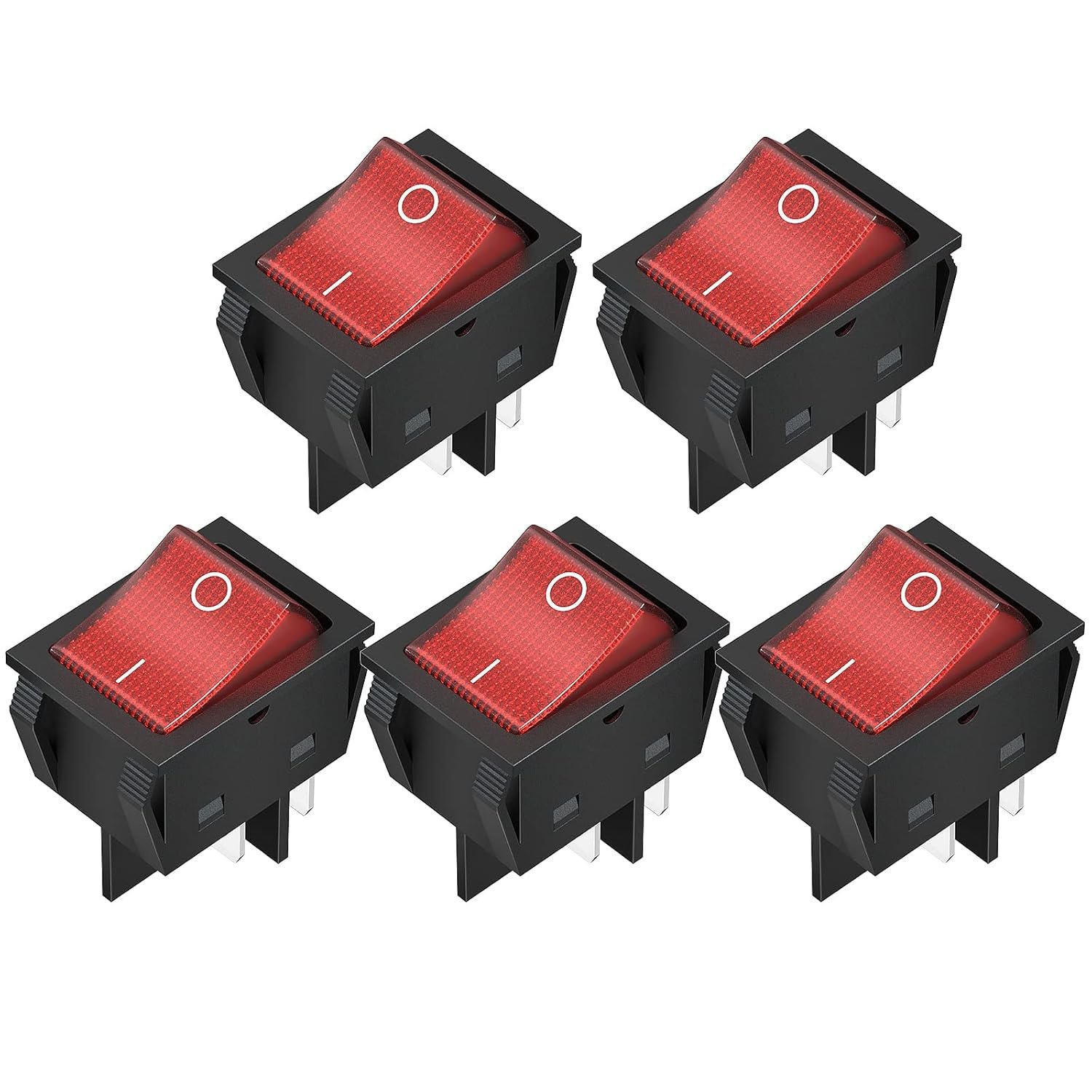 Heavy Duty LED Lighted Rocker Switches