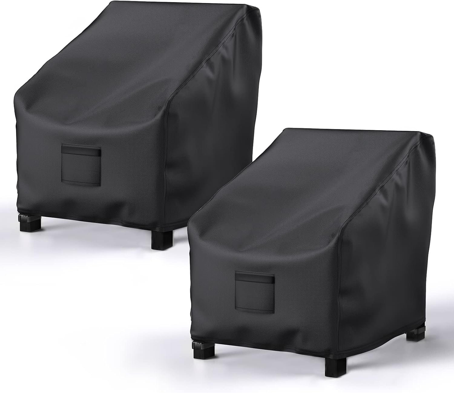 Heavy-Duty Waterproof Patio Chair Covers - 2 Pack Protection