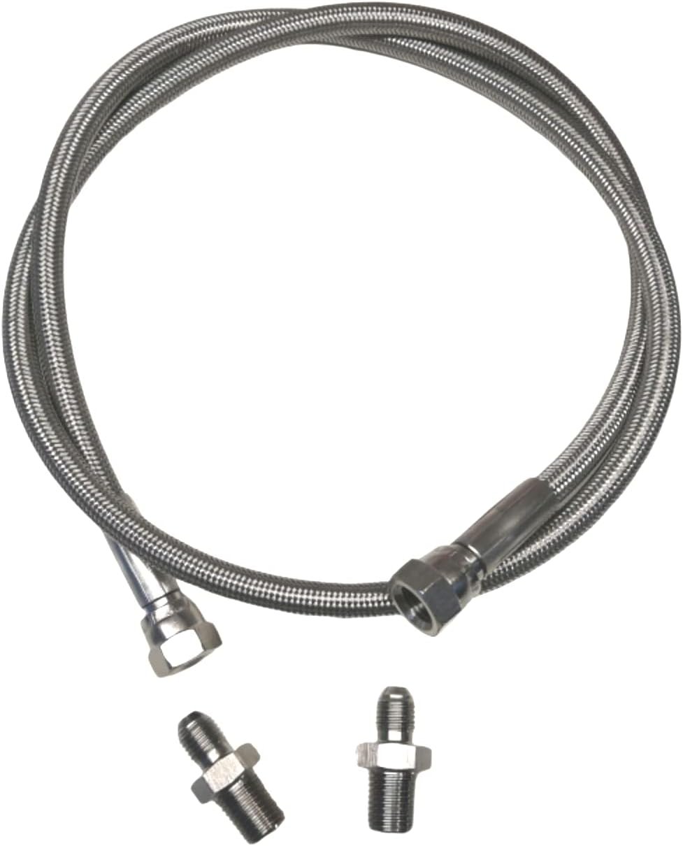 High-Pressure Stainless Steel PTFE Hose - 870PSI, 40