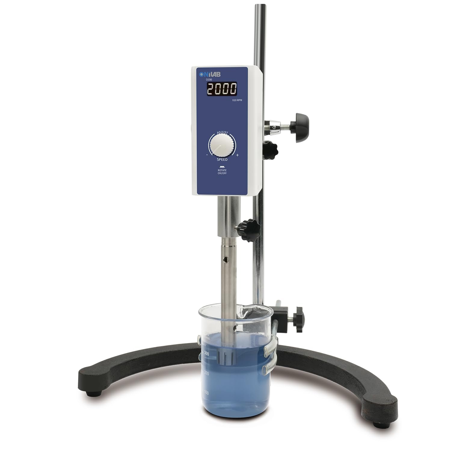 High-Speed Lab Homogenizer - 20,000 RPM Digital Emulsifier for Precise Mixing