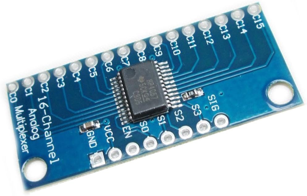16-Channel Analog/Digital Multiplexer Breakout Module