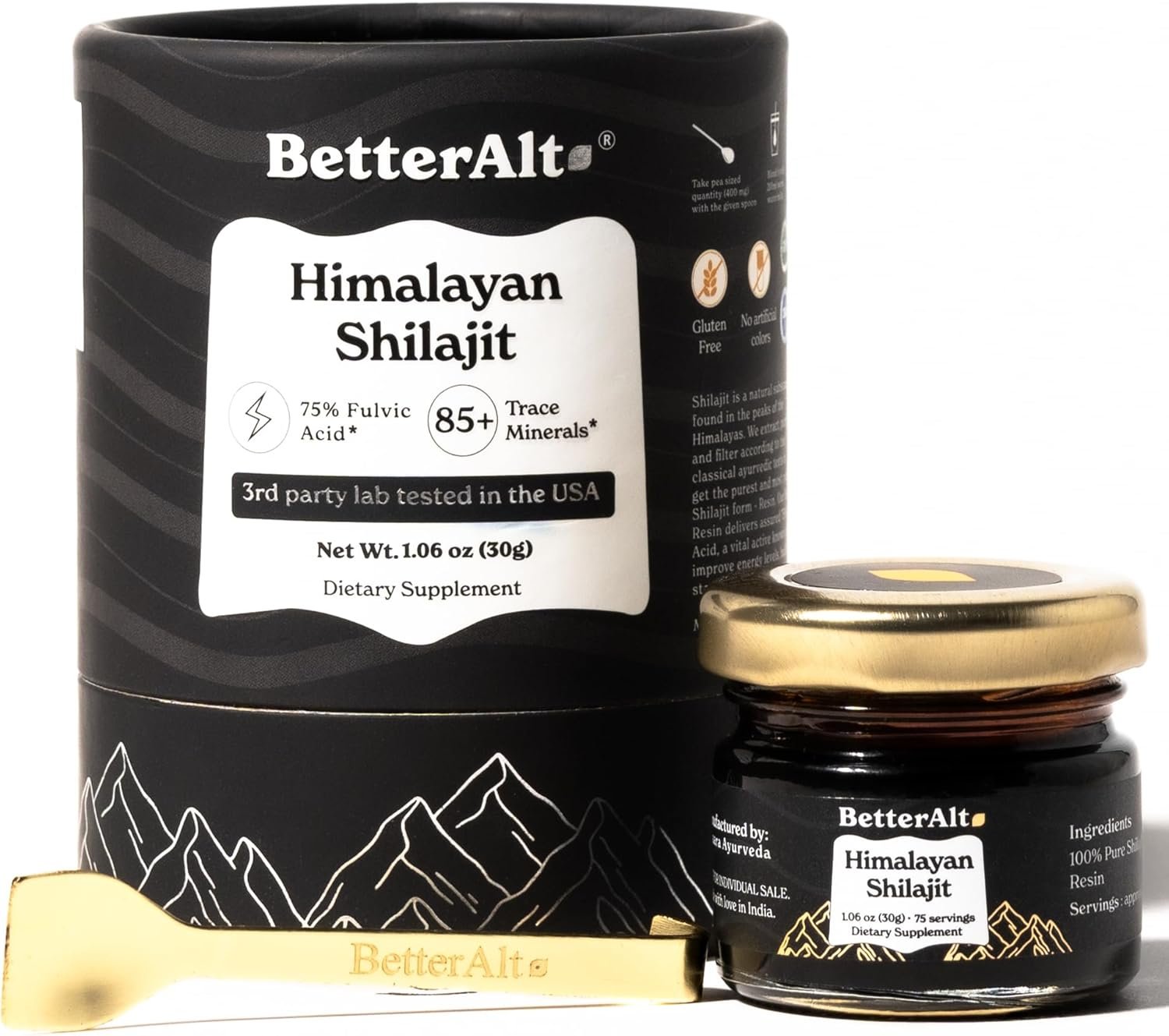 Pure Himalayan Shilajit: Natural Energy & Immune Support