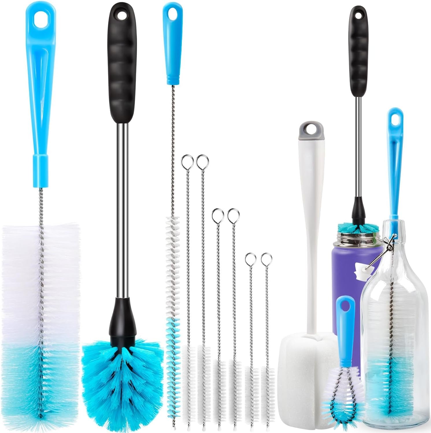 Holikme Bottle Brush Set for Easy Cleaning