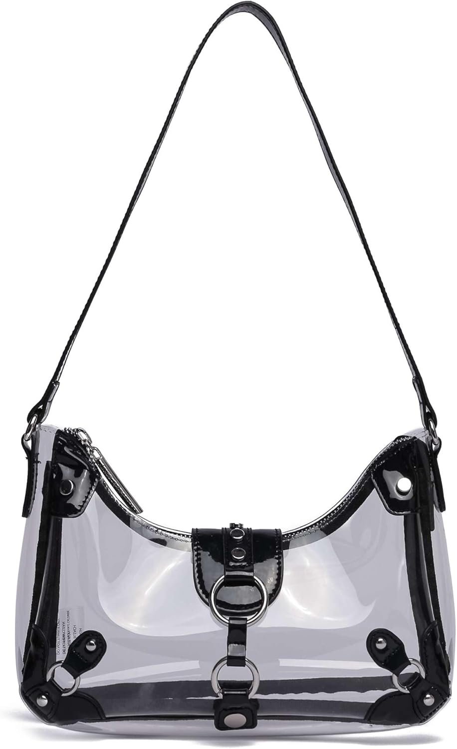 Holographic Festival Shoulder Bag - Clear Purse for Concerts
