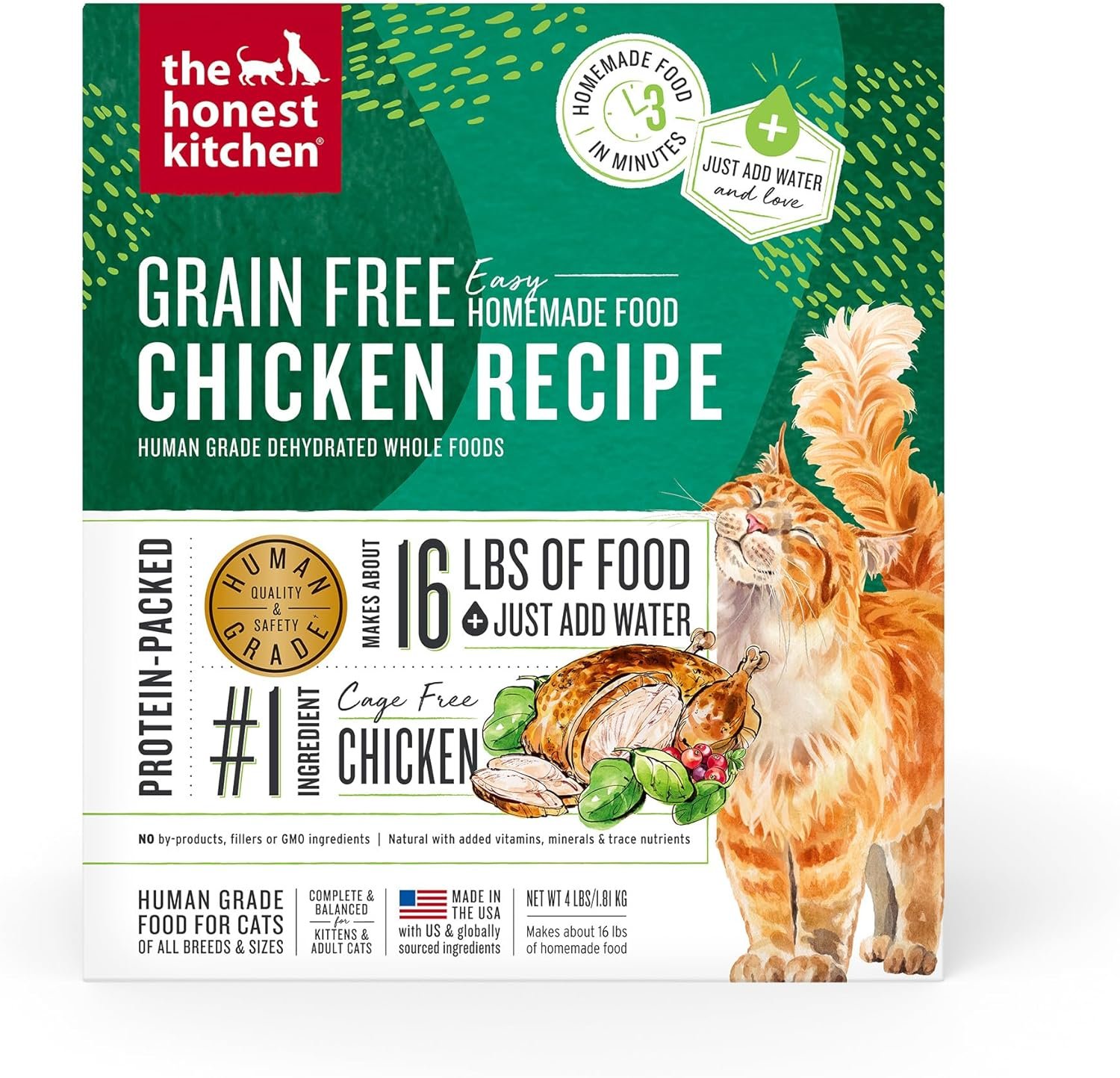 Premium Grain-Free Cat Food with Human-Grade Ingredients