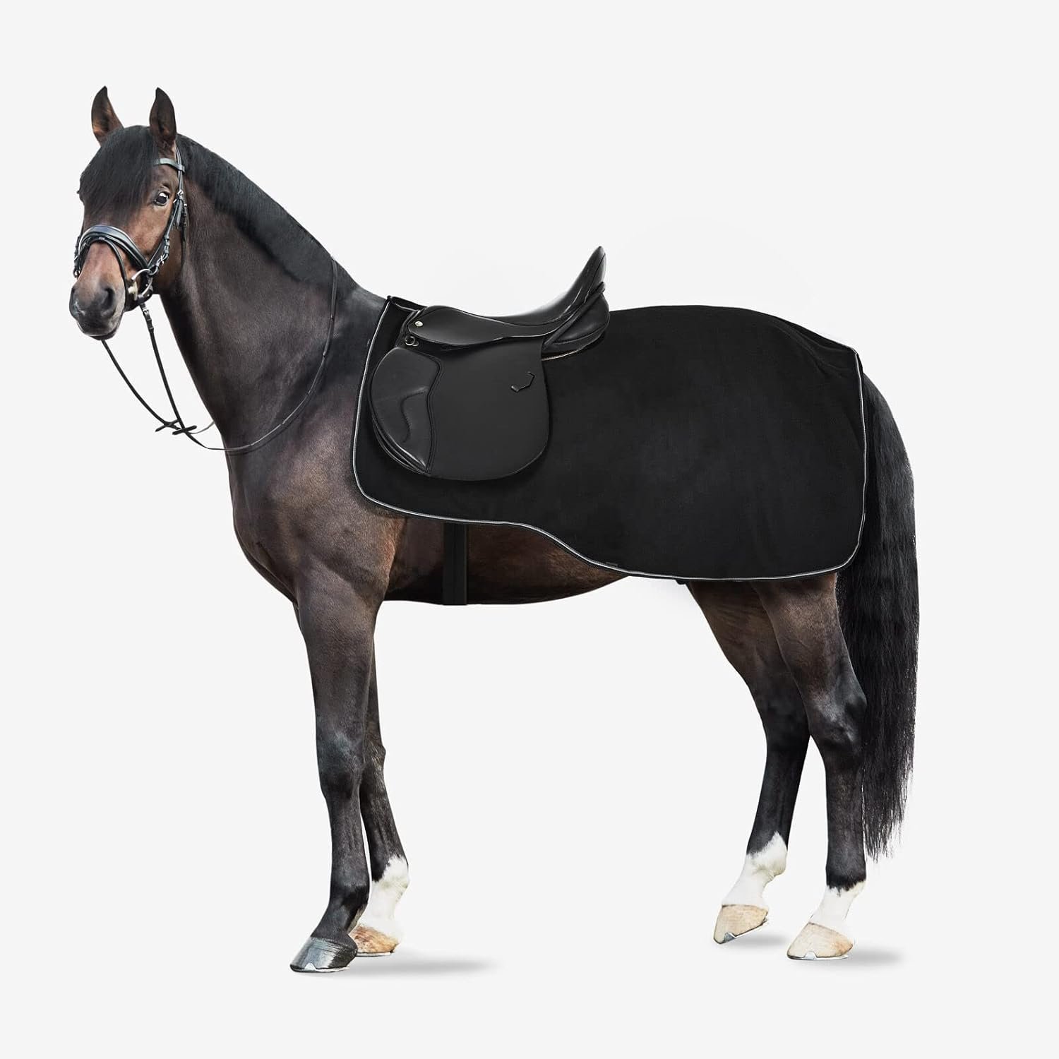 Warm & Cozy Fleece Riding Blanket for Your Horse
