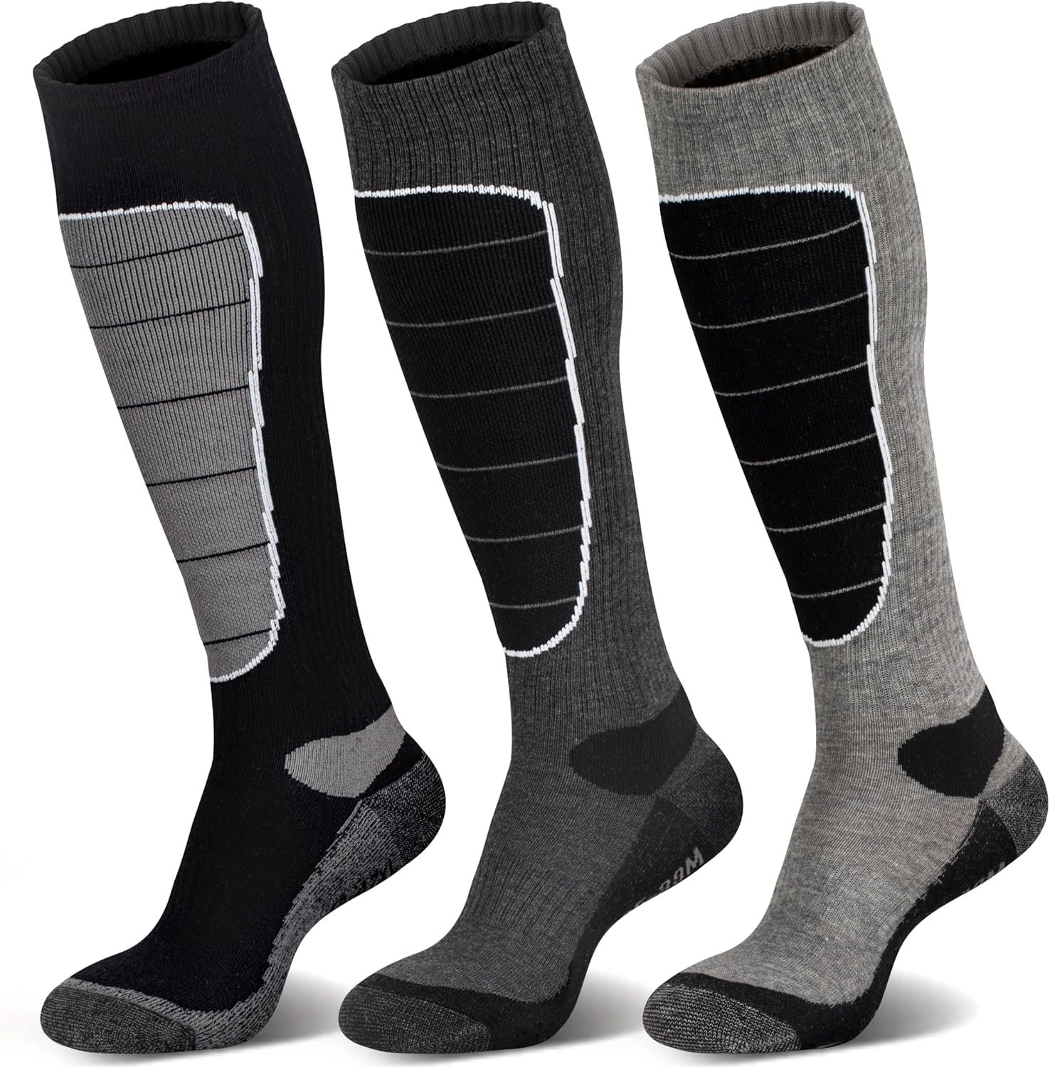 Stay Toasty All Winter: Premium Merino Wool Ski Socks