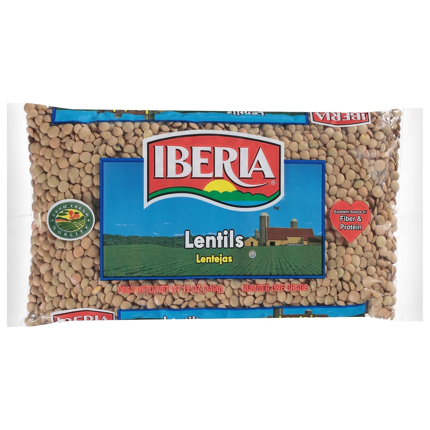 Healthy Iberia Dry Lentils - 12 Oz