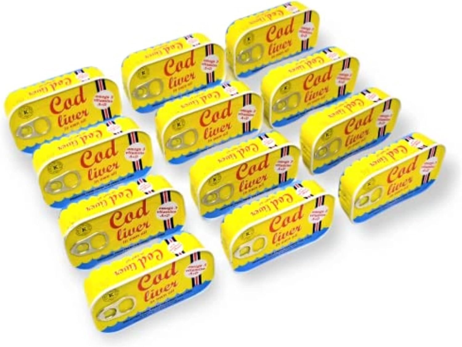 Premium Icelandic Cod Liver Oil - 12 Pack