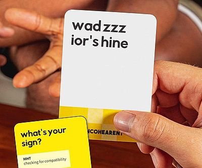 Incohearant Guess The Gibberish Game