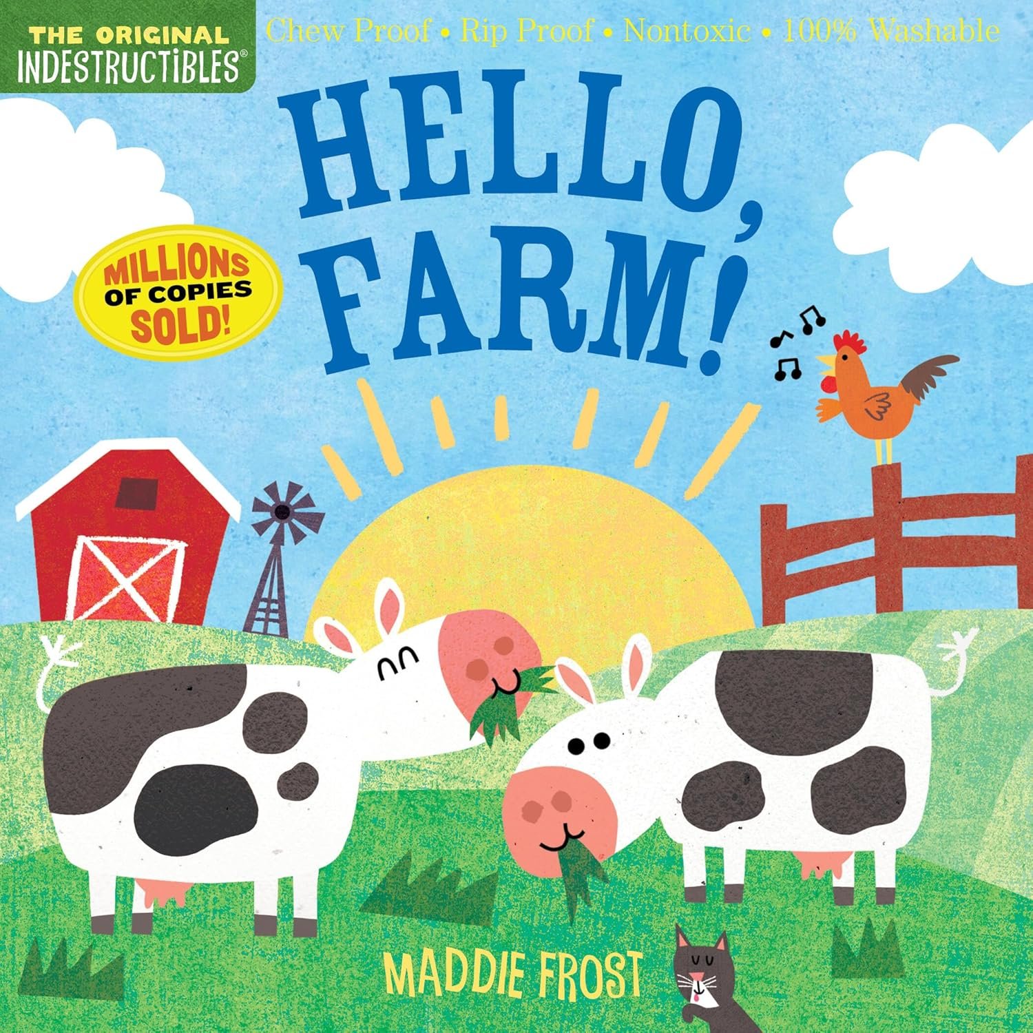 Indestructibles: Hello, Farm! - Baby's First Chew-Proof Book
