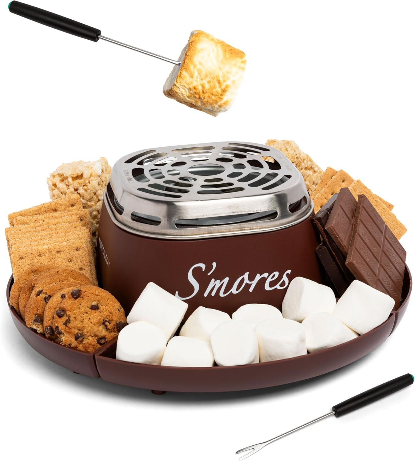 Delicious Indoor Electric S'mores Maker for Fun Nights